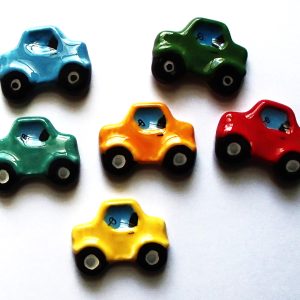 Handmade Ceramic Car