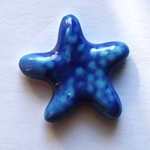 Handmade Ceramic Starfish Blue