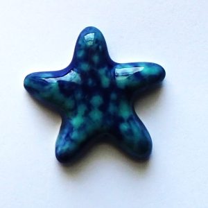 Handmade Ceramic Starfish Sea Green