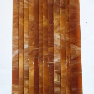 Stained Glass Mosaic Sticks Brown