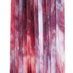 Stained Glass Mosaic Sticks Burgundy