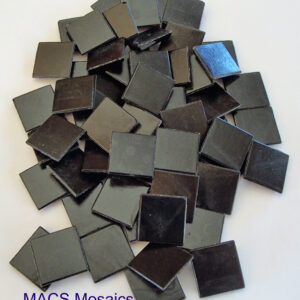 Vitreous Glass Mosaic Tiles 20mm Black