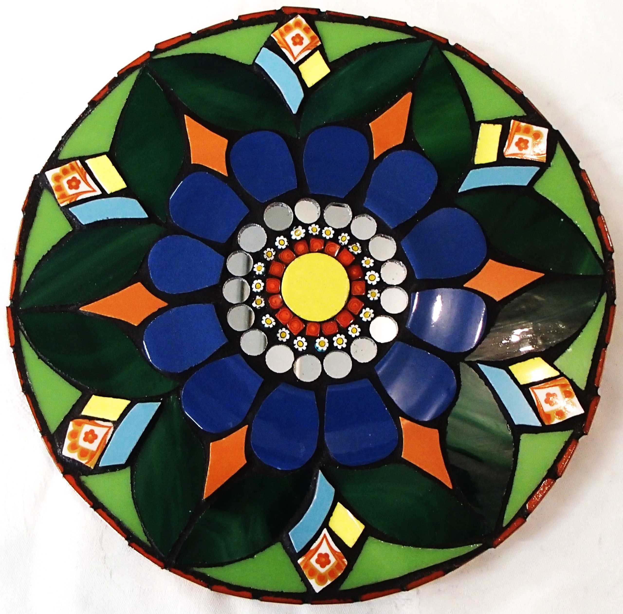 Zesty Mandala Mosaic Art